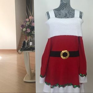 SOLD Christmas Dress Mrs. Claus